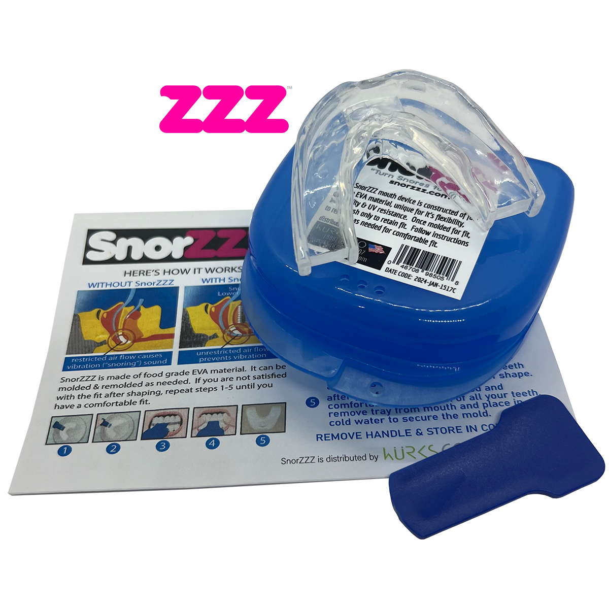 SnorZZZ - 1 Device for $24.99 = 1 Complete Set