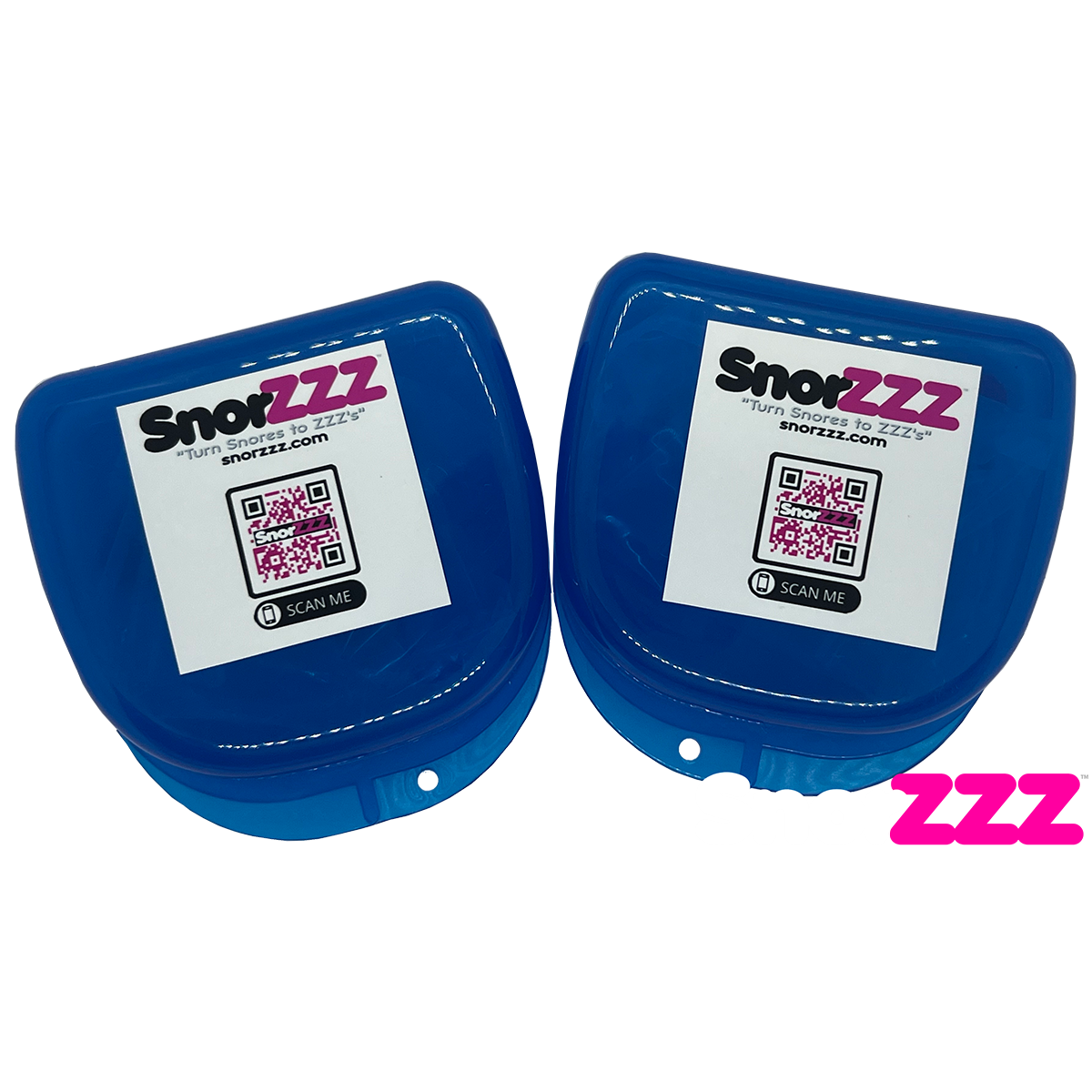 SnorZZZ - 2 Devices for $44.98 = 2 Complete Sets (SAVE 10%)